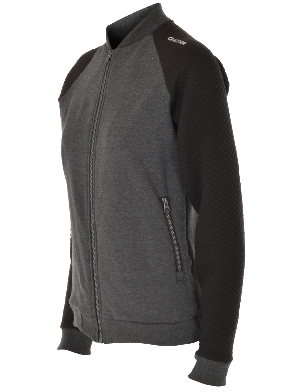 Bomber collegetakki | Miehet Dark grey melange