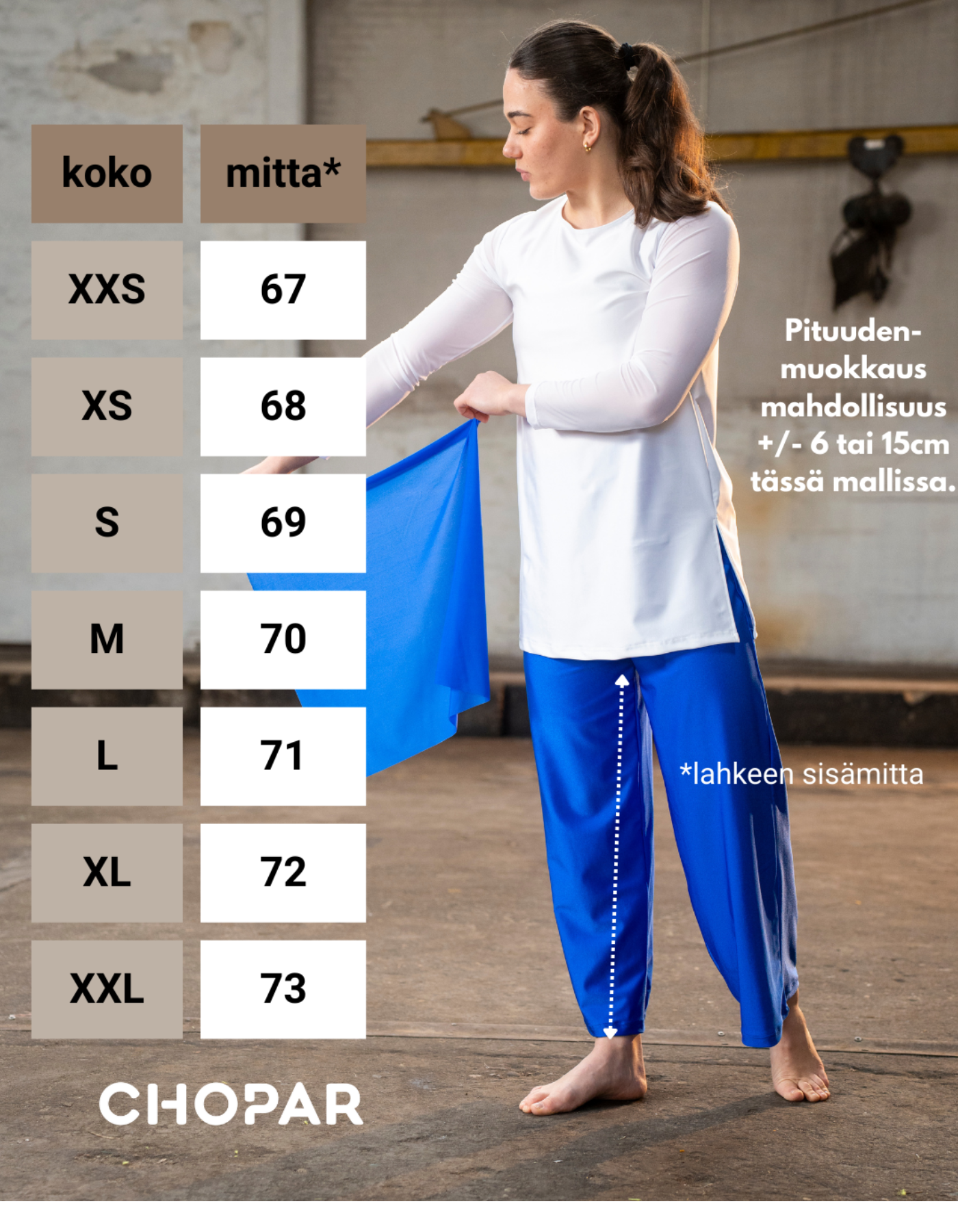 Naisten housut I 700481A100 I Sulamispiste