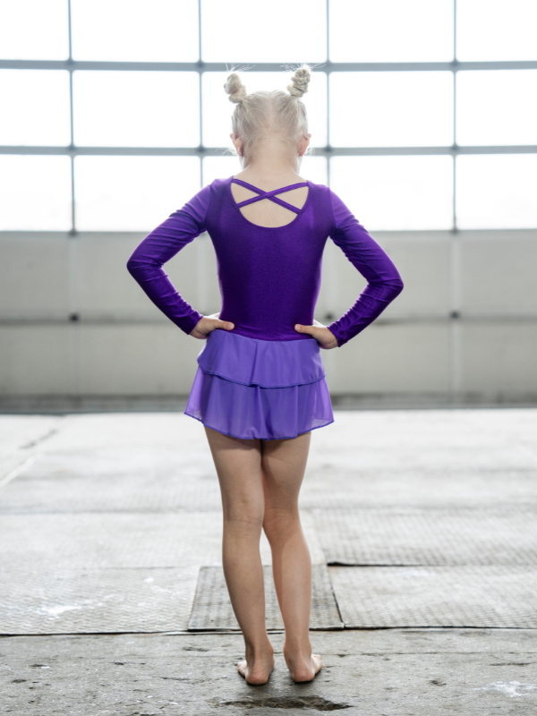 Lulu voimistelupuku Purple