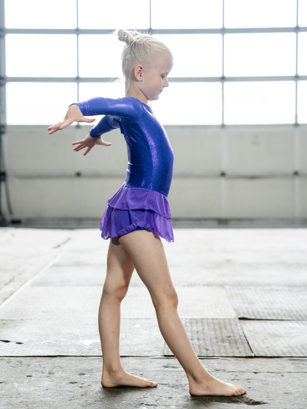 Tulle voimistelupuku | Tytöt Purple