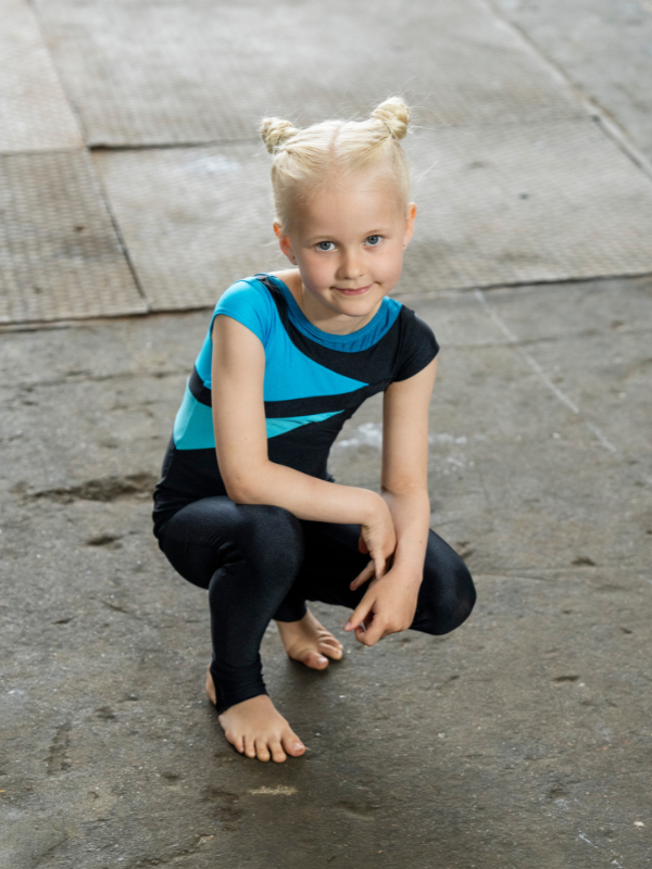 Naomi voimistelupuku Blue