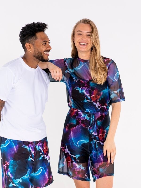 Shortsihaalari jumpsuit | Naiset | Tilaustuote | 504171A100_PRINT