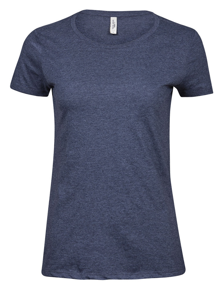 Tee Jays | Urban Melange Tee | Naiset Wine melange