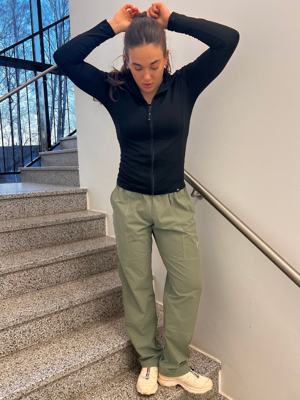Tech 02 pants | Unisex Dusty green