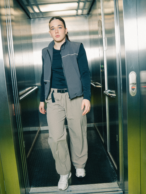 Tech vyöhousut | Unisex Beige