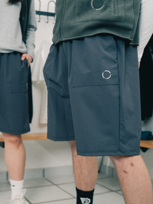 Tech bermuda shortsit | Unisex Dark grey