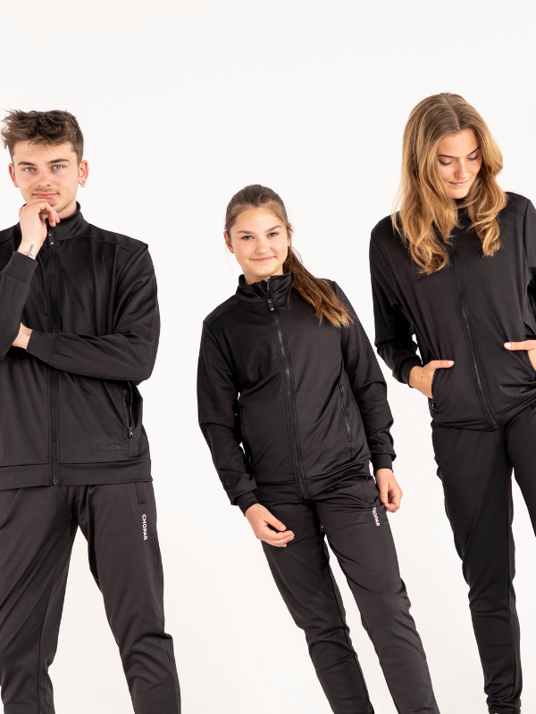 Basic Full Zip | Unisex Black