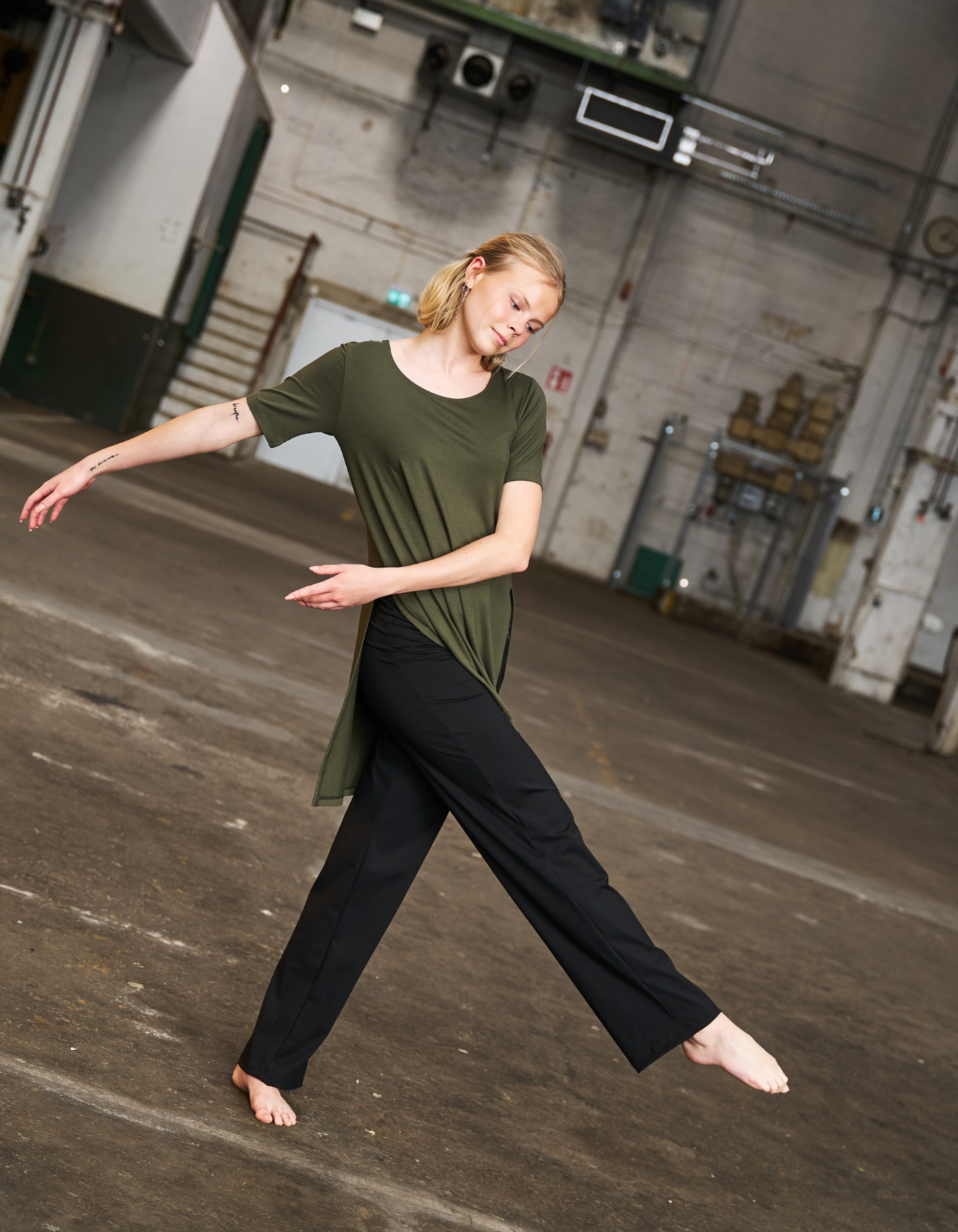 Aro top | Naiset Army Green