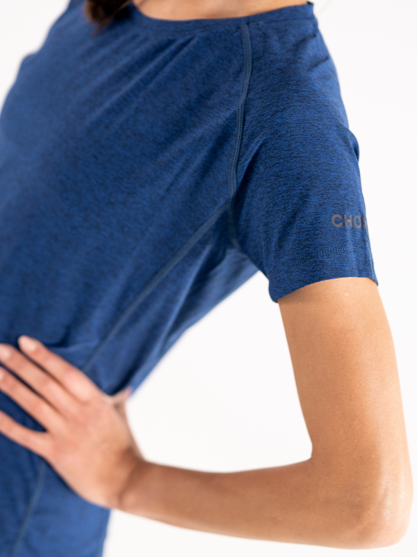 Performance tee | Naiset Blue