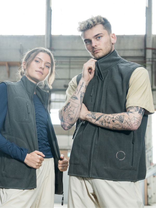 Fleecevest | Unisex Dark grey