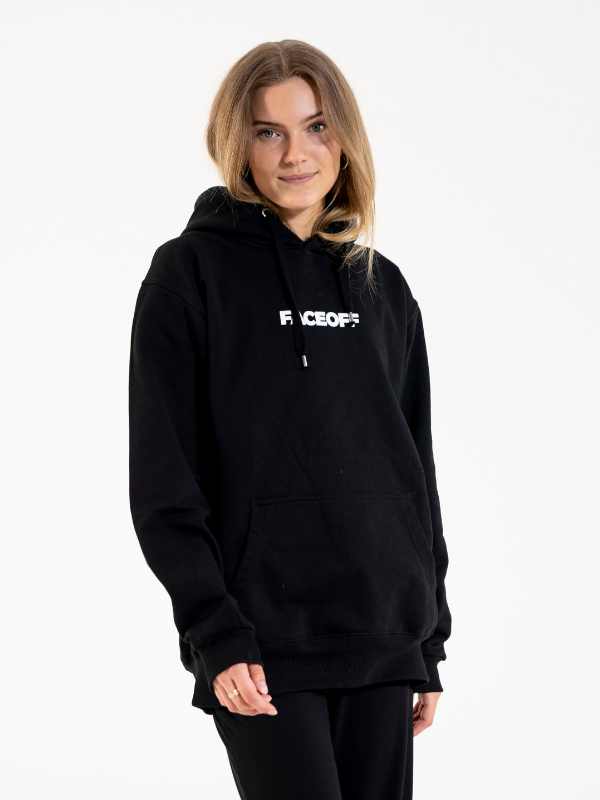 FACEOFF Classic huppari | UNISEX Musta