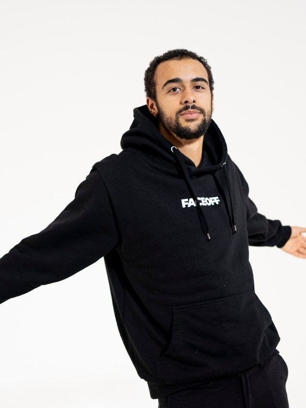 FACEOFF Classic huppari | UNISEX Musta