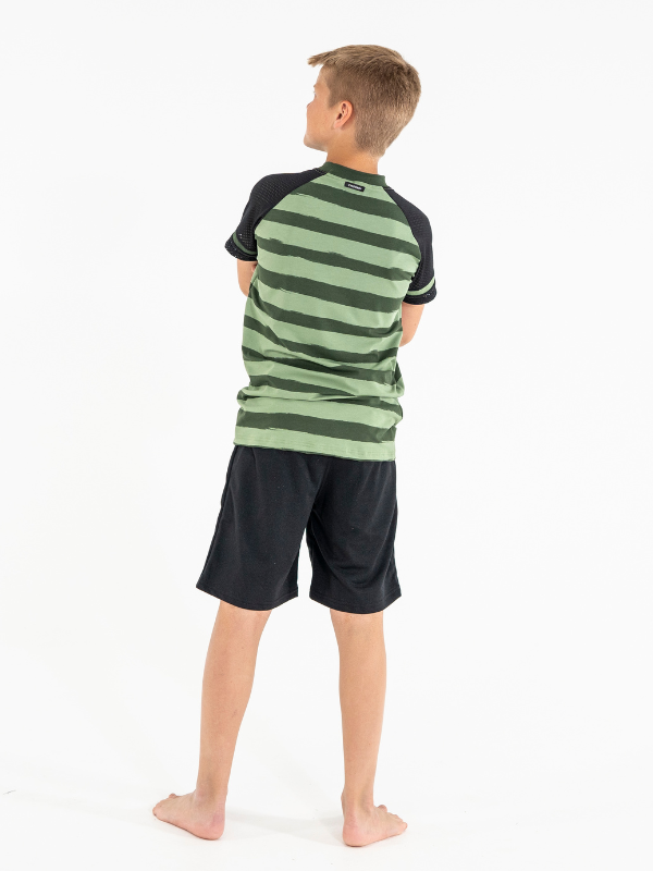 T-paita | NS-169 Green Stripes
