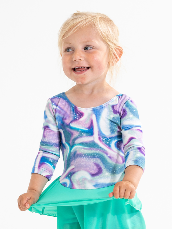 Voimistelupuku | NS-180 Purple space-green