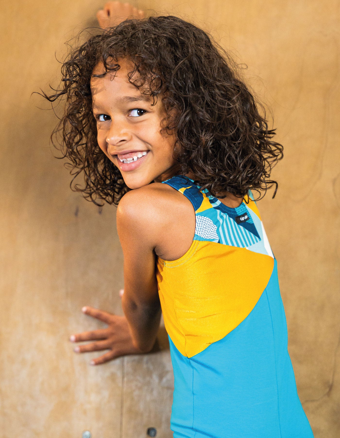 Catsuit | NS-192 Petrol / Geometric / Mustard