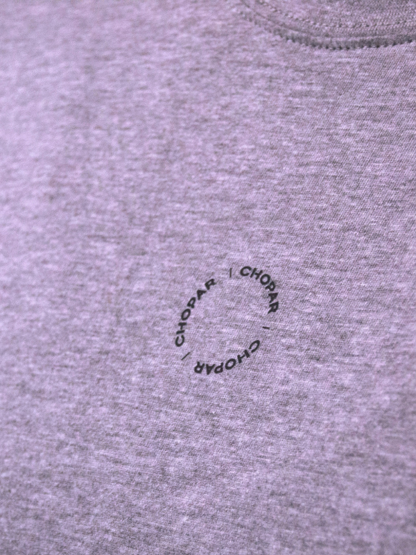LS Logo Tee I Unisex Vaaleanharmaa