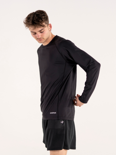 Performance t-paita LS | NAISET Black