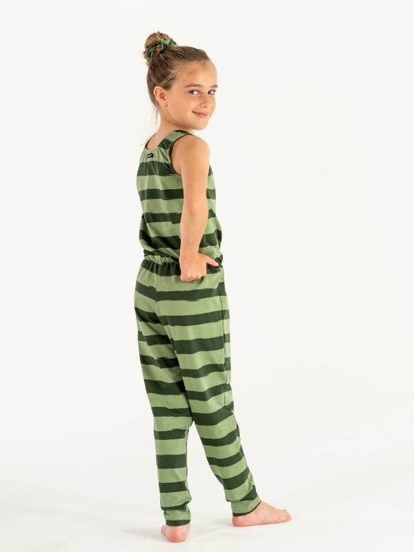 Haalaripuku NS-159 Green Stripes