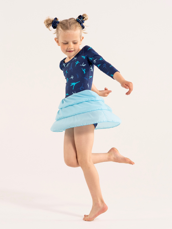 Voimistelupuku | NS-180 Blue gymnast