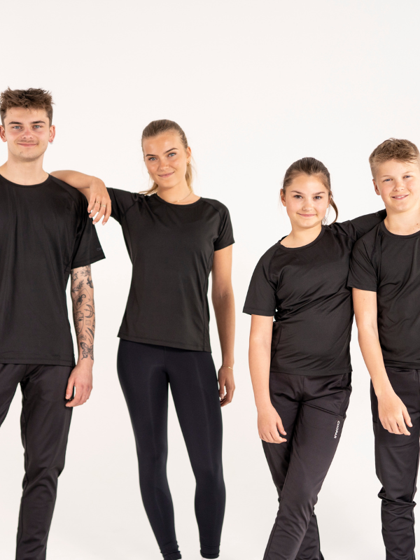 Performance tee | Naiset Black