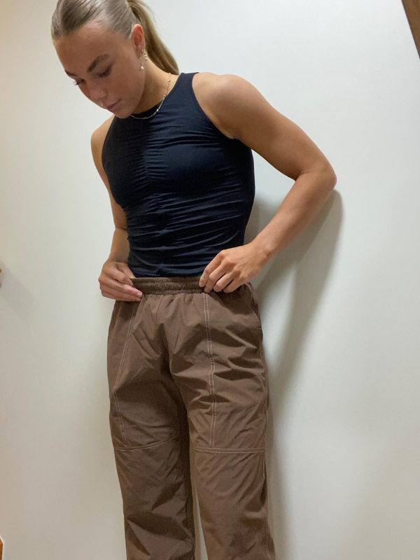 Tech 02 pants | Unisex Brown