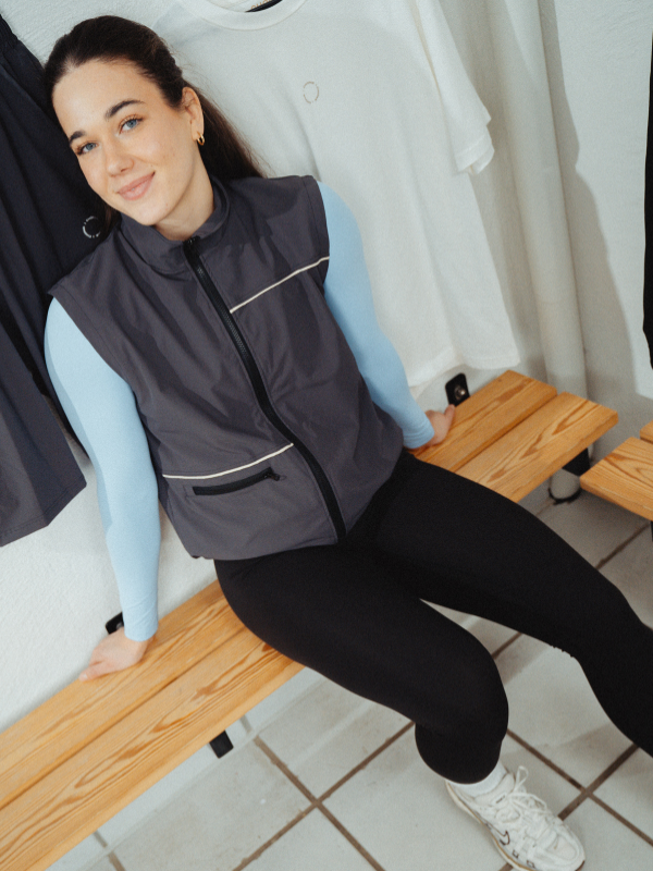 Tech pipe liivi | Unisex Dark grey