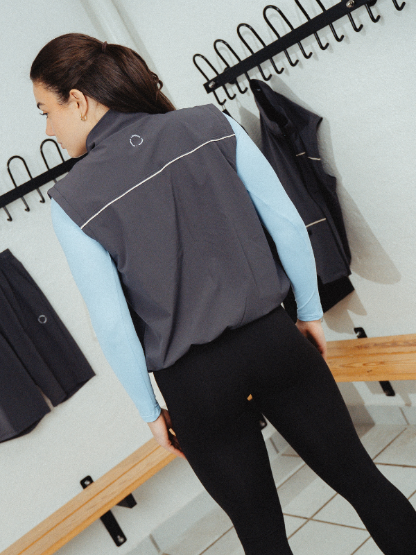 Tech pipe liivi | Unisex Dark grey