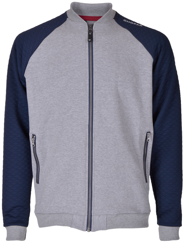 Bomber collegetakki | Miehet Dark grey melange