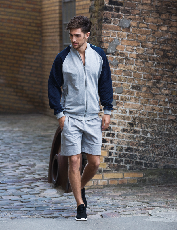 Bomber collegetakki | Miehet Dark grey melange