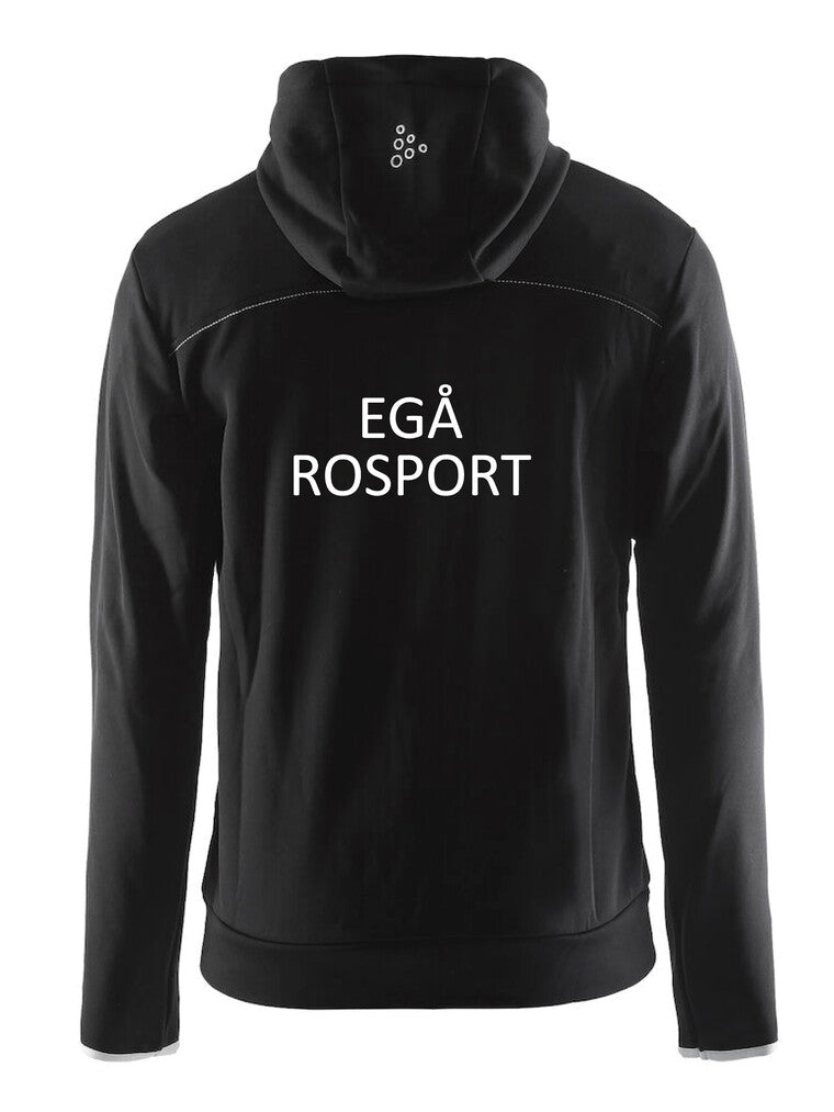 Egå Leisure Full Zip | Naiset Musta