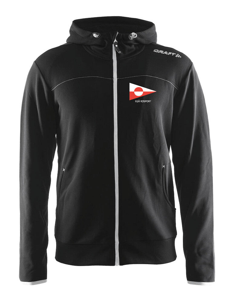 Egå Leisure Full Zip | Miehet Musta