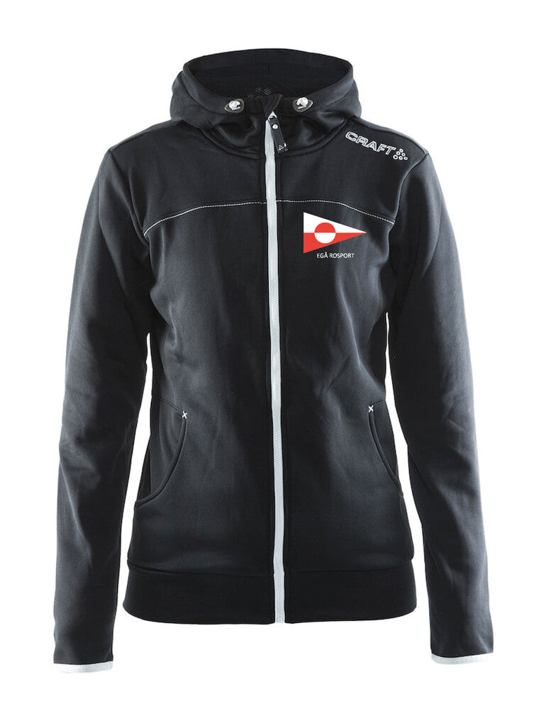 Egå Leisure Full Zip | Naiset Musta