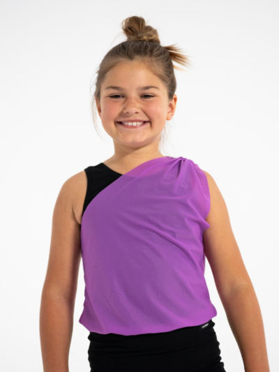 CATSUIT | NS-174 | Outlet musta-violetti