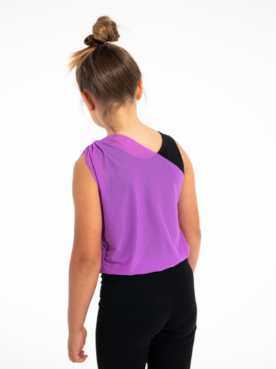 CATSUIT | NS-174 | Outlet musta-violetti