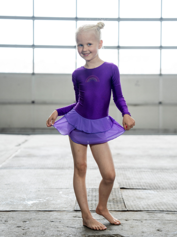 Lulu voimistelupuku Purple
