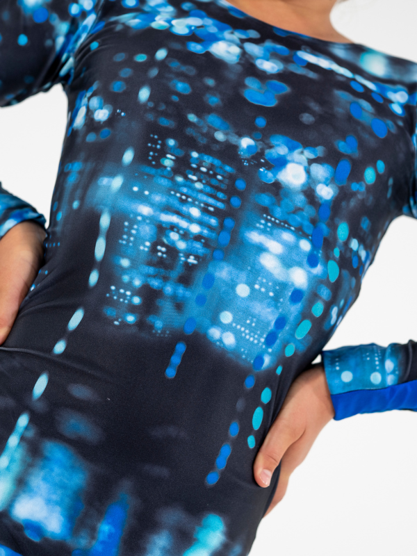 Pitkähihainen catsuit | Limited Edition Blue
