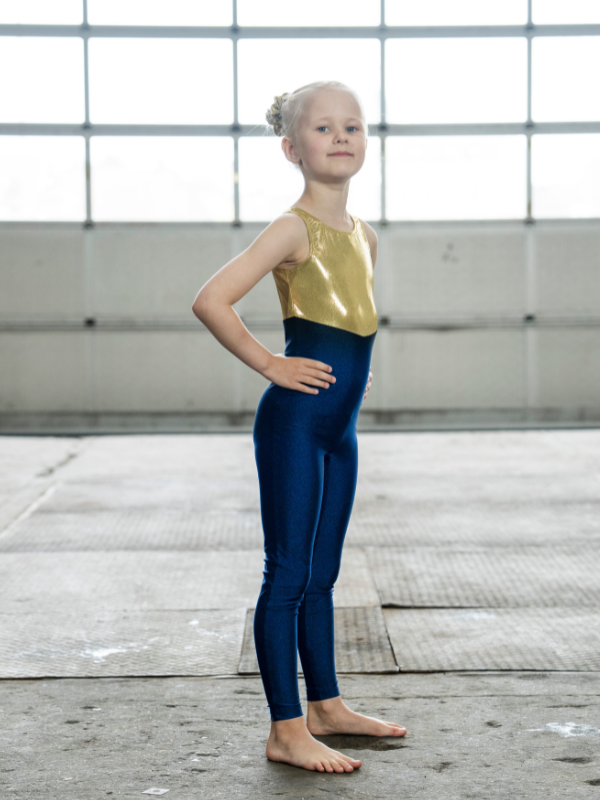 Karlie voimistelupuku Gold