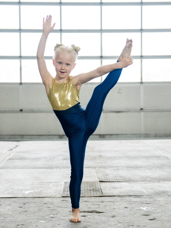 Karlie voimistelupuku Gold