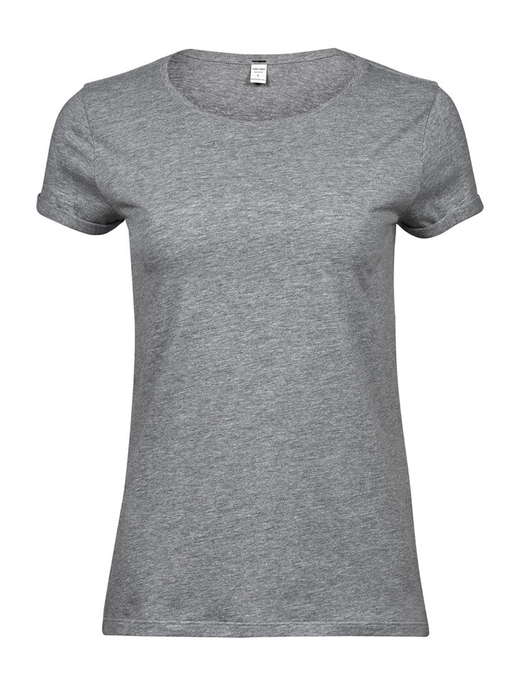 Tee Jays | Roll-Up Tee | Naiset Grey