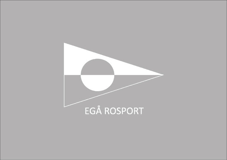 Egå valkoinen logo