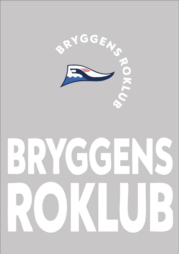 Bryggens Roklub. Logopaketti 1 (4-värinen)