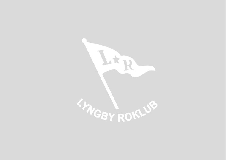Lyngby Roklub, valkoinen, 7cm