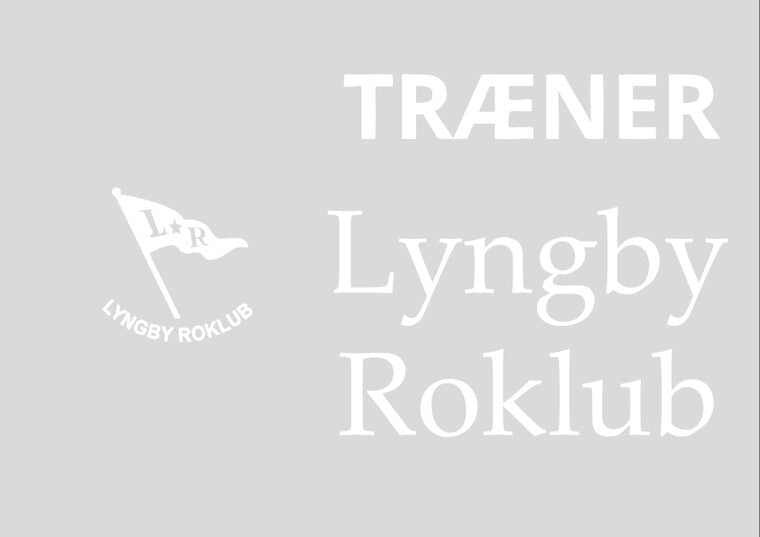 Lyngby Roklub, logopaketti 2 (sis. valmentaja)