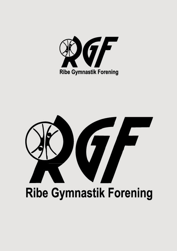 Ribe Gymnastikforeningin logopaketti