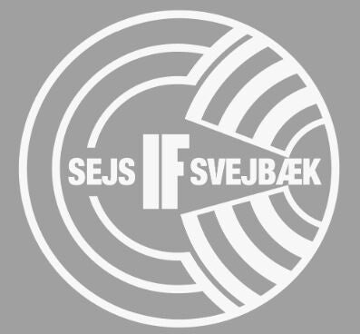Sejs Svejbæk, 7,5cm logo.