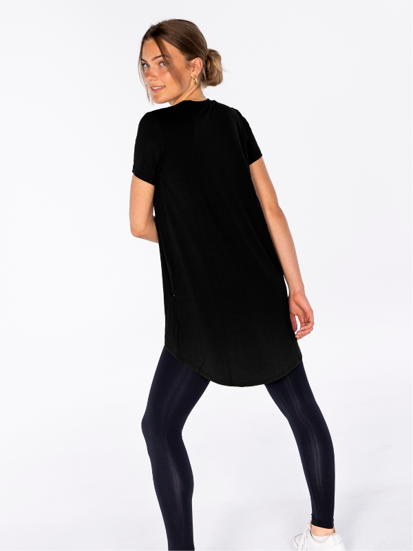 Aya Tee | Naiset Black