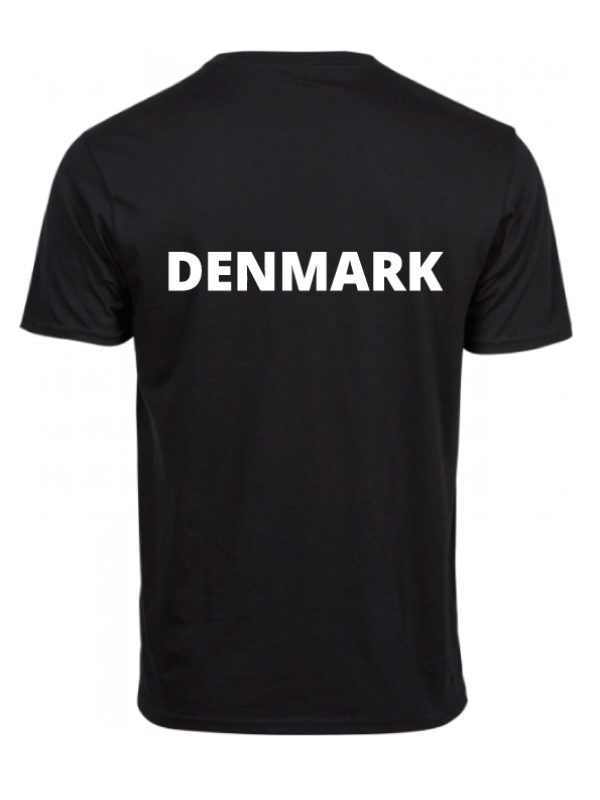 GymDanmark T-paita | Unisex Musta