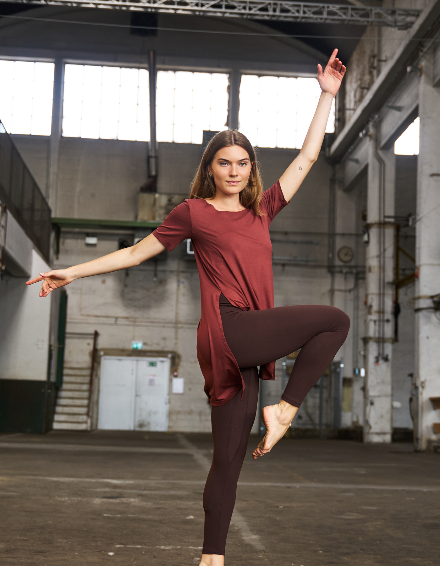 Aro top | Naiset Brown