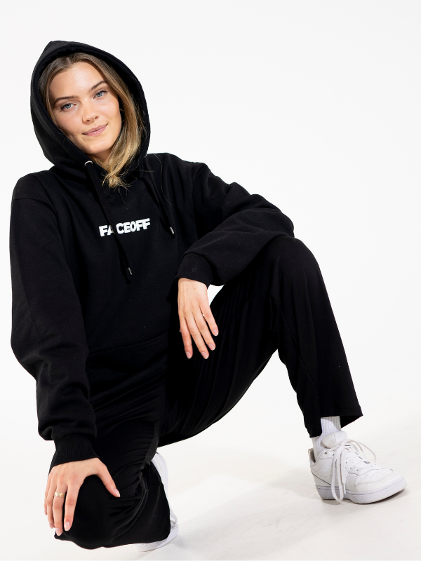 FACEOFF Classic huppari | UNISEX Musta
