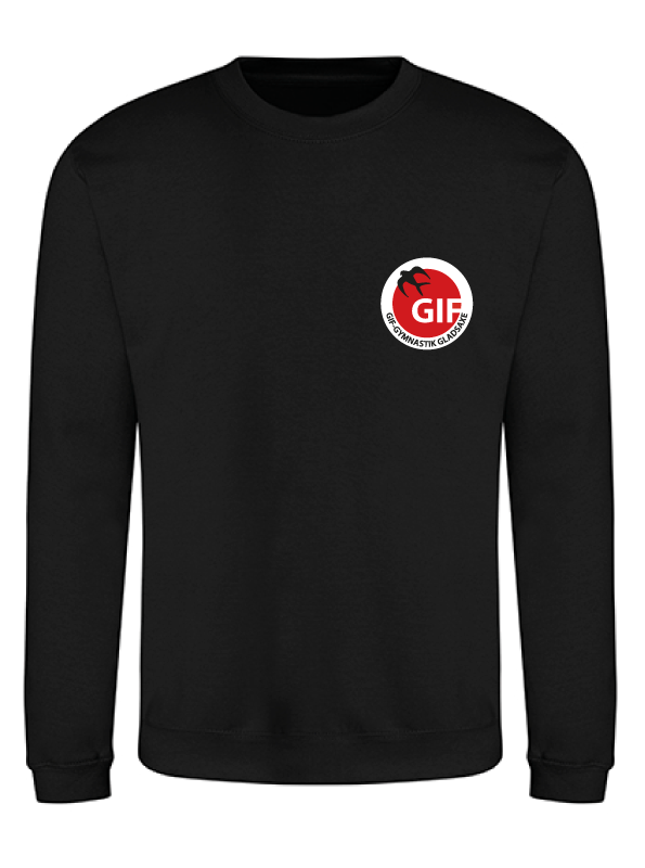 GIF huppari | Unisex musta